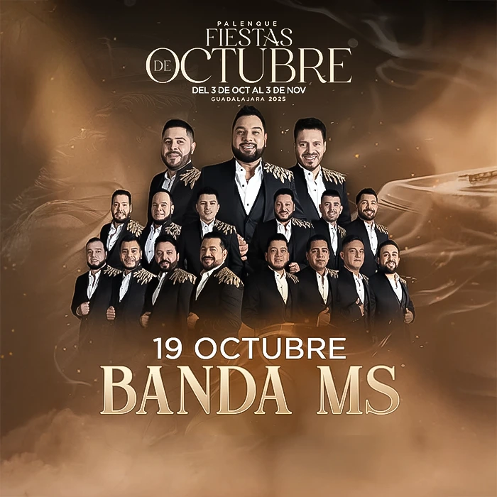 Banda MS Palenque Fiestas de Octubre