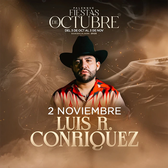 Luis R Conriquez Palenque Fiestas de Octubre